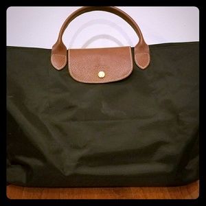 Longchamp Le Pliage Nylon Weekender